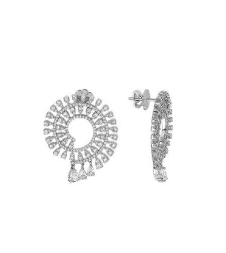 3.35 ct Diamond earrings