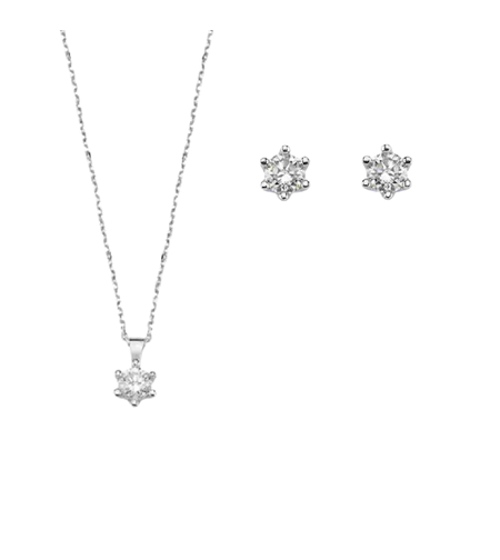 0.60 ct Classic diamond set