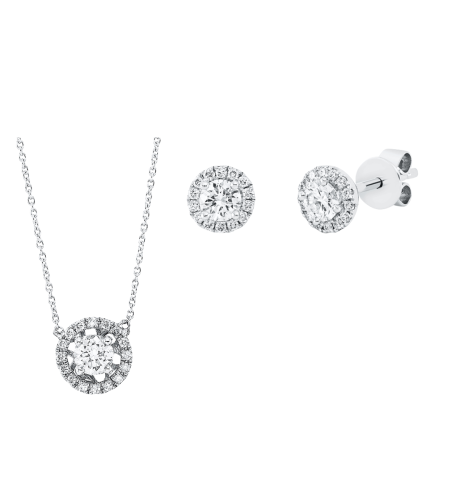 1.84 ct Set with diamonds