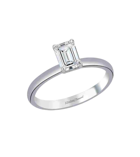 0.60 ct Baguette Diamond Ring