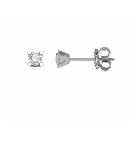 1.01 ct Classic diamond earrings