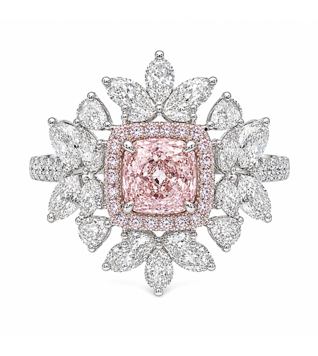 2.79 ct Pink Diamond Ring