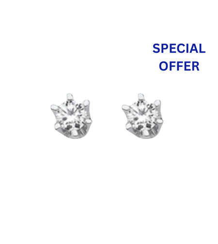 4.00 ct Investment diamond earrings