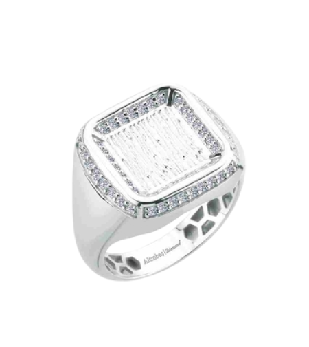 0.44 ct Men diamond ring