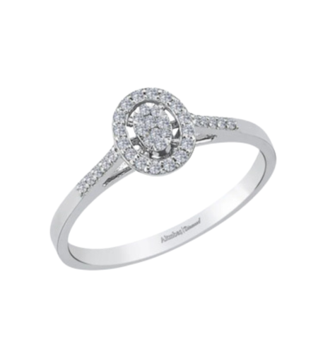 0.14 к Пръстен с диаманти