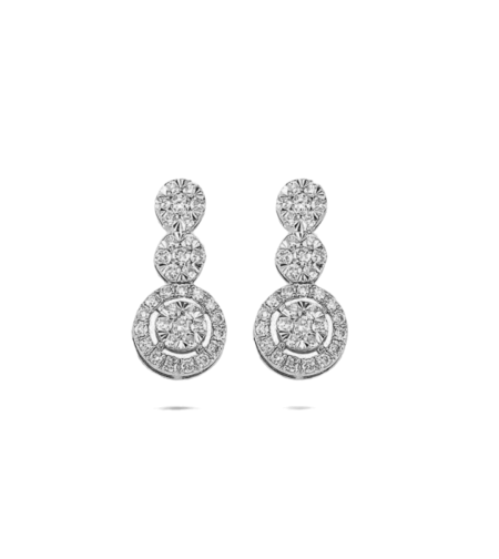 0.32 ct Diamond earrings