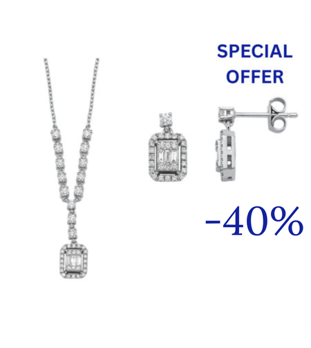 0.95 ct Diamond set
