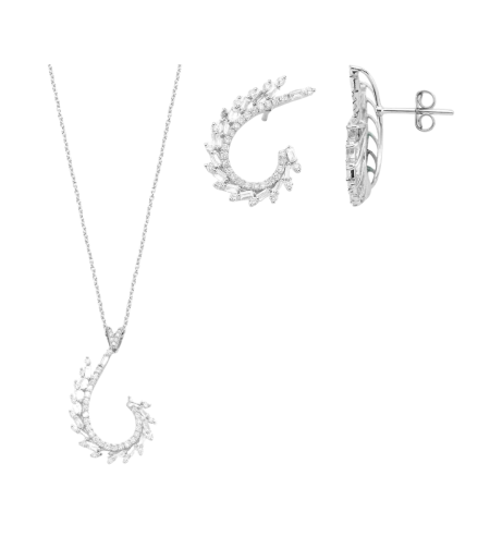 1.85 к Сет с бриллиантами