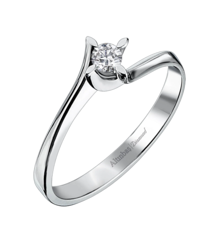 0.14 diamond engagement ring