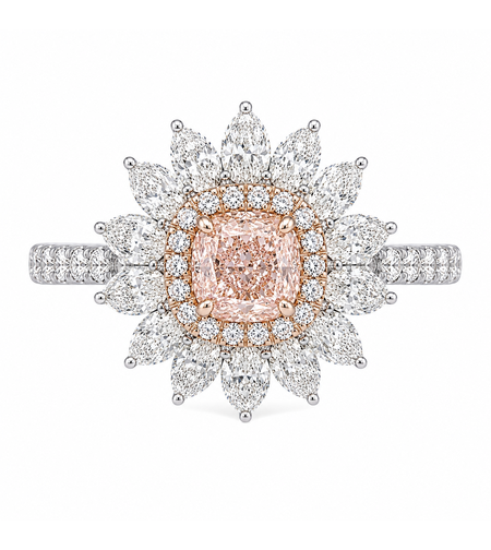 2.28 ct Pink Diamond Ring