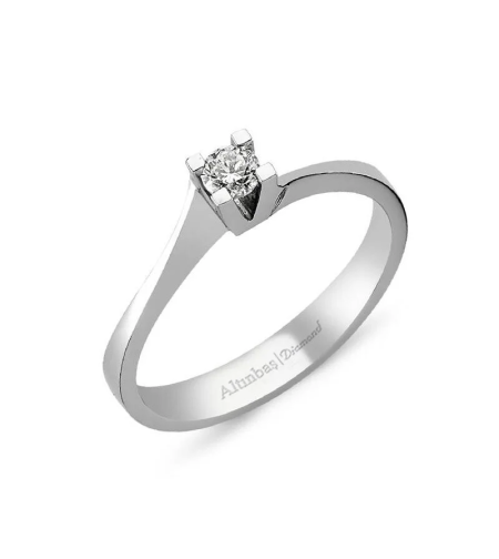 0.52 ct diamond engagement ring