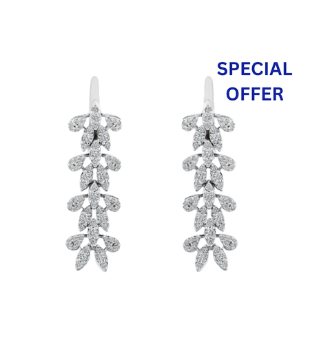 1.58 k Diamond earrings