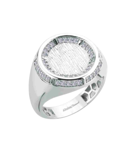0.59 ct Men diamond ring