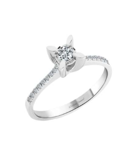 0.23 к Пръстен с диаманти