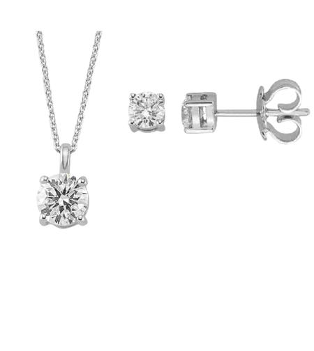 0.30 ct Classic diamond set