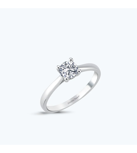 0.60 ct White gld diamond ring