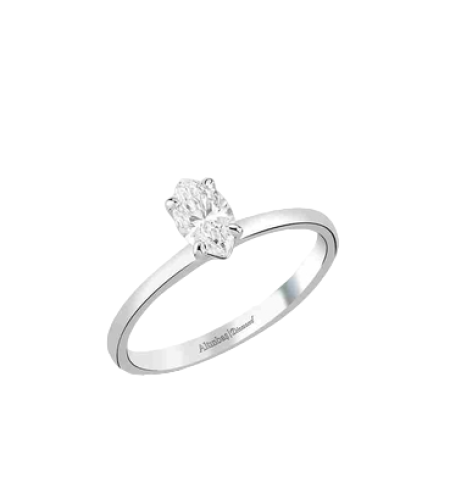 0.48 ct Marquise cut diamond ring