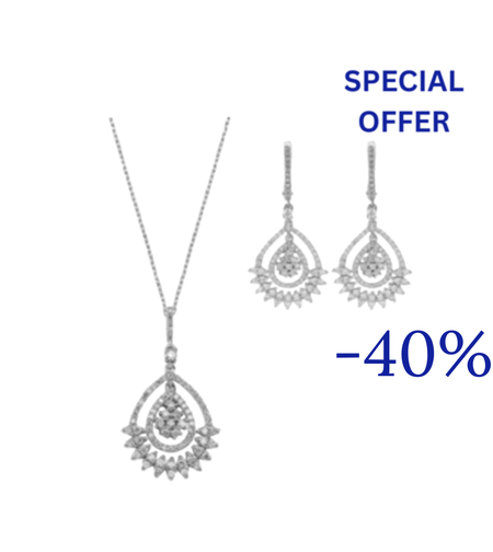 2.24 ct Set with diamonds