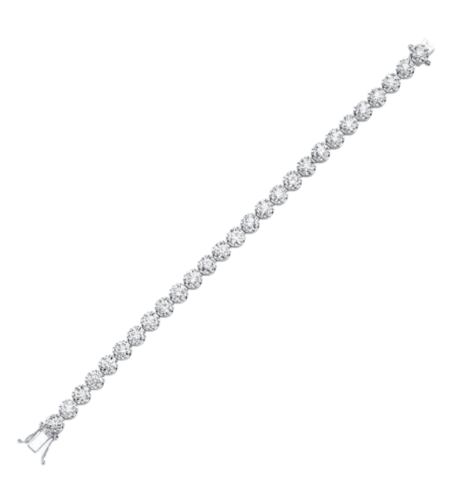 5.47 ct Bracelet with diamonds