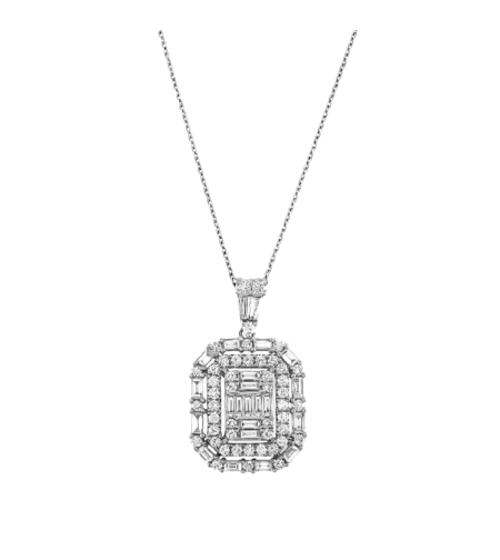 Колье с бриллиантами 1,31 карата