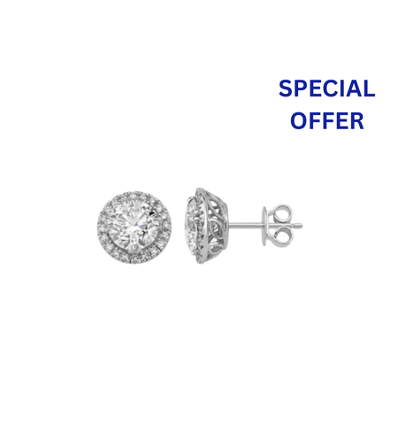 3.24 k Investment diamond earrings