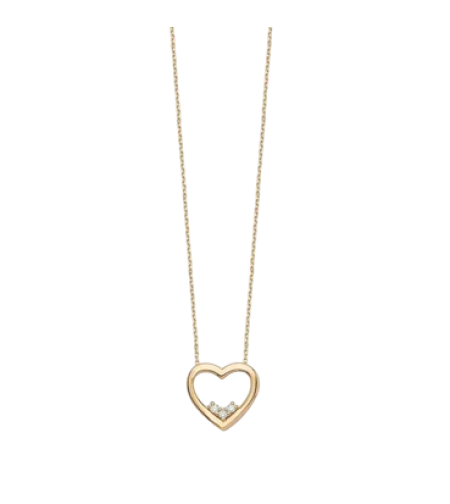 0.05 к Бриллиантовое колье розовое золото