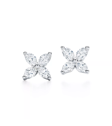 Серьги с бриллиантами 0,97 тыс. пробы