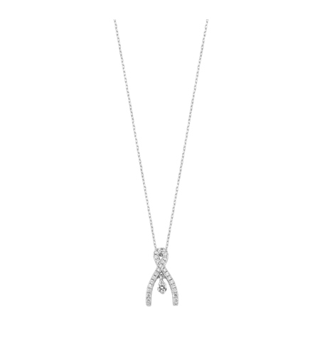 0.22 ct Diamond necklace