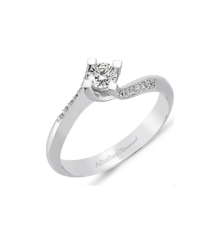 0.24 k diamond ring