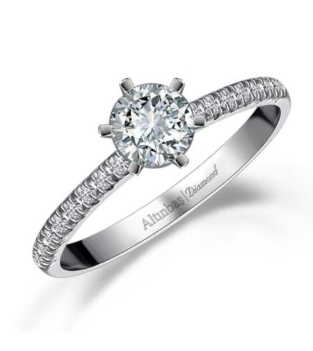 0.62 к Пръстен с диаманти