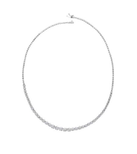 2.77 ct Necklace with diamonds