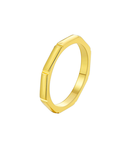 Yellow Gold Plating Ring 2405112600731 | Collection Desert Shine