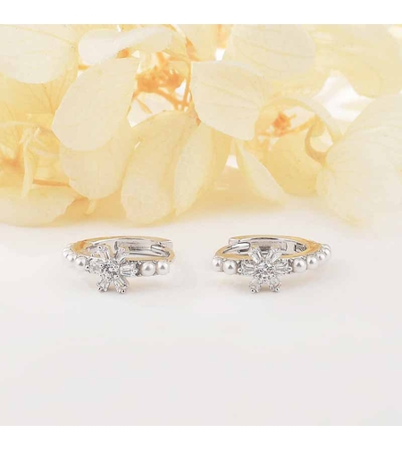 EVERYDAY SILVER EARRINGS WITH PEARLS