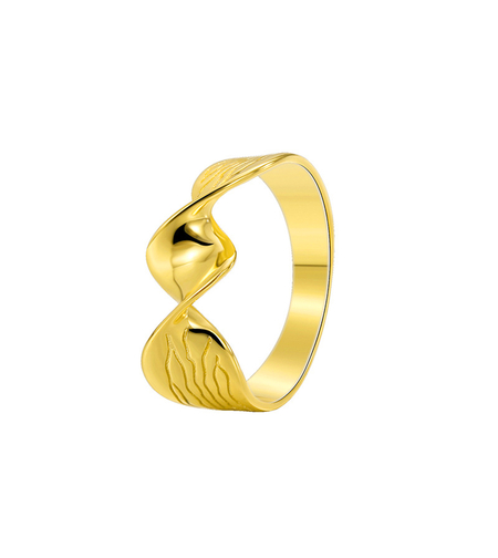 Yellow Gold Plating Ring 2405112600366 | Collection Desert Shine