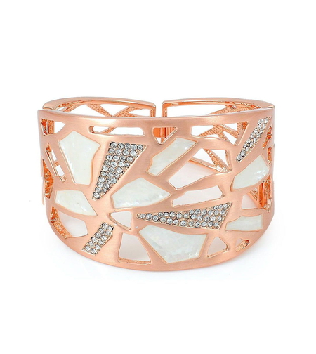 Гривна розово позлатяване | Колекция Rose Gold | Бижута Invoke.bg