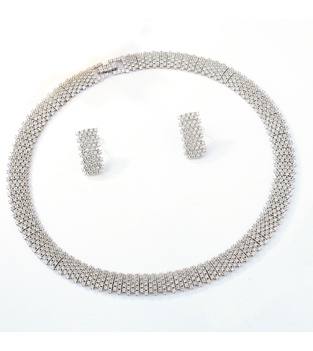 Сребърен комплект Звездоброй | Колекция Silver Premium | Бижута Invoke.bg