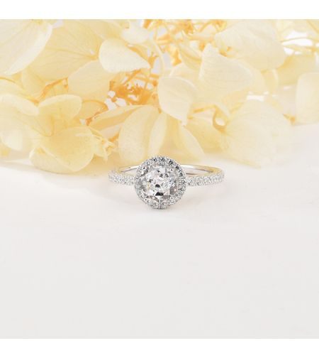 CRYSTAL SHINE CRUSHED ICE RING