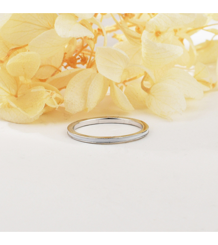 Сребърен пръстен нежна халка JL070446B | колекция Delicate Silver