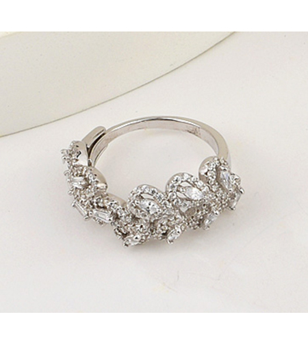 Сребърен пръстен с платинено покритие | Колекция Silver Premium | Бижута Invoke.bg