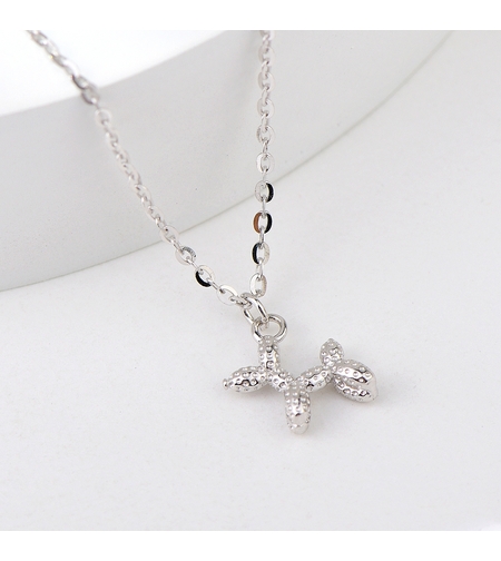 Сребърно колие Кученце | колекция Delicate Silver | Бижута Invoke.bg