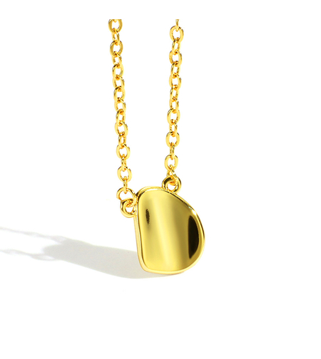 Yellow gold plated necklace 2405112598946 | Desert Shine Collection