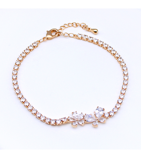 Гривна розово позлатяване 2200000018144 | Колекция Rose Gold