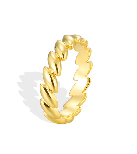 Yellow Gold Plating Ring 2405112600649 | Collection Desert Shine