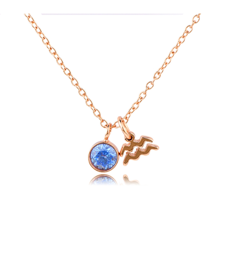 Aquarius Necklace | Zodiac Collection