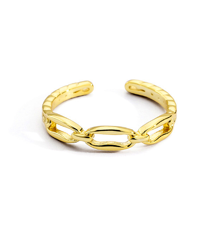 Пръстен жълто позлатяване 2405112600557 | Колекция Desert Shine