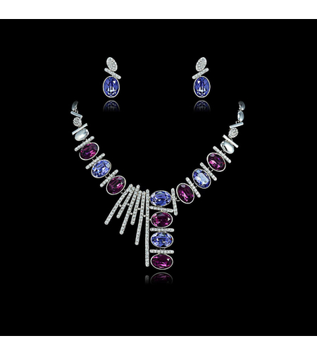 Комплект бяло позлатяване - LSS50 | Бижута Invoke.bg