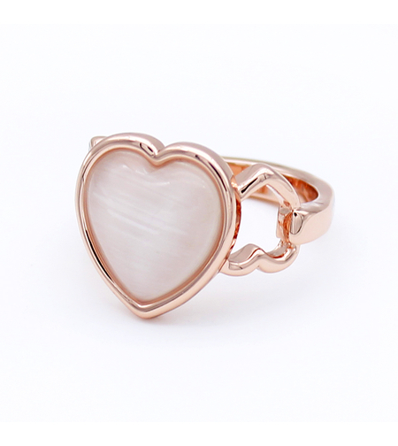 Пръстен розово позлатяване котешко око | Колекция Rose Gold | Бижута Invoke.bg