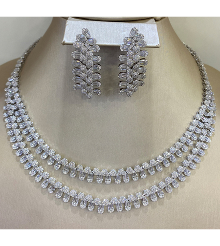 Сребърен комплект Дъжд | Колекция Silver Premium | Бижута Invoke.bg