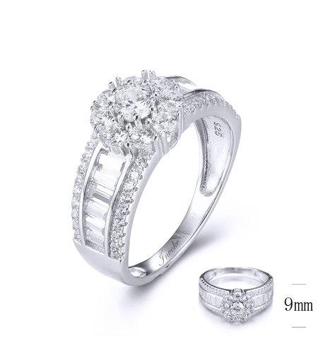 Сребърен пръстен SJ33617 | Колекция Silver Premium | Бижута Invoke.bg