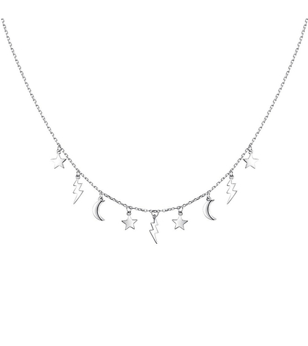 Нежно сребърно колие нощно небе 2700000070284 | колекция Delicate Silver